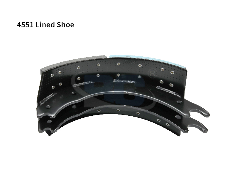 4551 Lined Brake Shoe