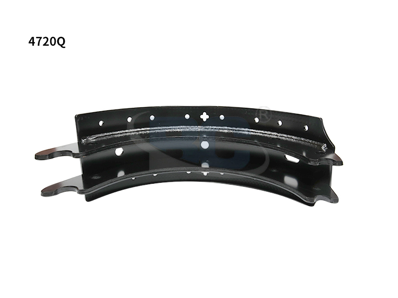 The brake shoe carries the brake lining inside the brake drum system