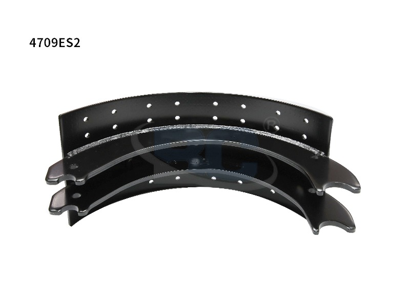 What are the precise technical specifications and OE cross-references for the 4709ES2 Brake Shoe?